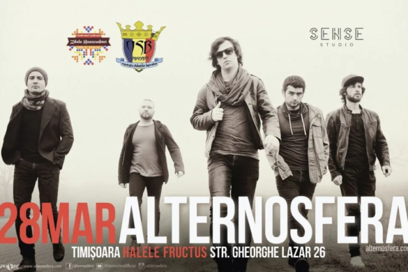 ALTERNOSFERA, concert pentru ”visătorii cu plumb în ochi” din Timișoara, la Festivalul Cultural Zilele Basarabiei