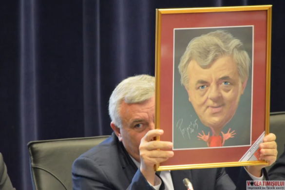 Caricatura lui Bojin, ”cu mâinile curate”! De ce i-a spus caricaturistul Popa’s președintelui CJT să ”și-o arate” VIDEO
