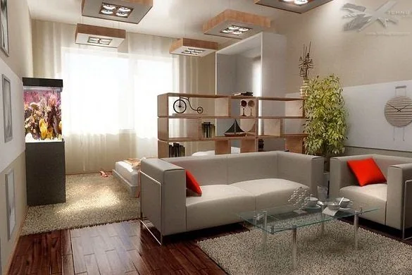 Câteva idei de amenajare a dormitorului în… living