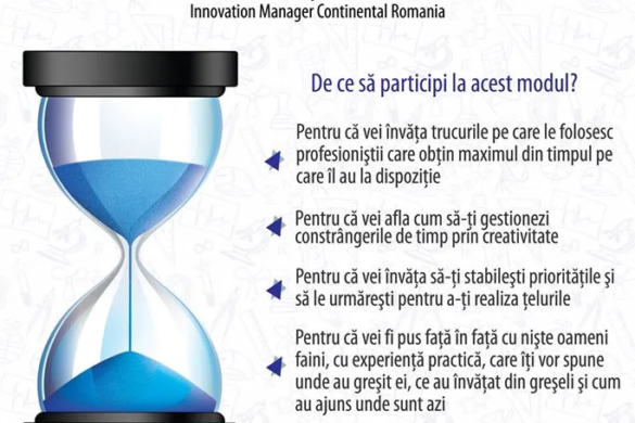 Eficientizare prin creativitate – modul de competențe antreprenoriale la UPT