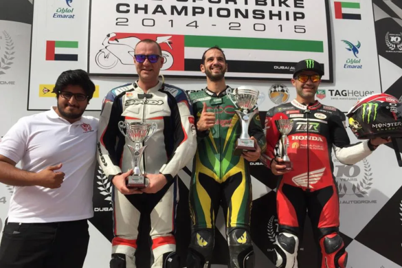 Motociclistul Ionel Pascotă, două curse într-o săptămână, printre arabi! A concurat pe circuit cu Rossi și Marquez FOTO