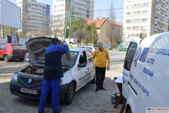 Taxiul la CONTROL! Inspectorii RAR și polițiștii rutieri au trecut la ”puricat” taximetrele din Timișoara și Lugoj FOTO/VIDEO