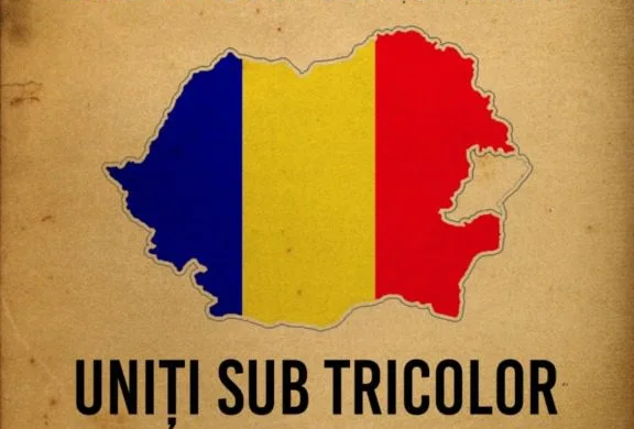 Studenții basarabeni vor desfășura, în centrul Timișoarei, un imens tricolor de 100 de metri