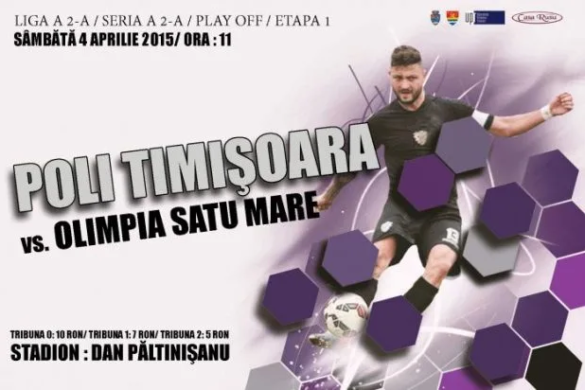 Poli Timișoara începe ASALTUL FINAL! A scos la vânzare biletele pentru primul meci din PLAY-OFF, cu Olimpia Satu Mare
