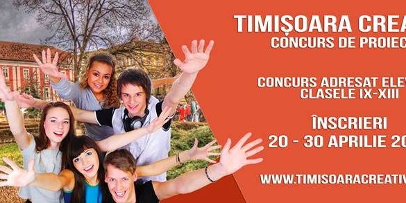Elevii concep proiecte care ar putea fi implementate de Primăria Timișoara! Cum poți participa la ”Timișoara Creativă”