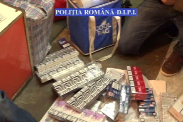 Polițiștii din Timișoara au descins în casele contrabandiștilor cu țigări!