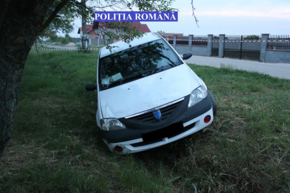 A vrut să-i TAIE GÂTUL unui taximetrist, i-a FURAT mașina și a făcut accident la Peciu Nou! Poliția l-a prins, procurorul l-a eliberat