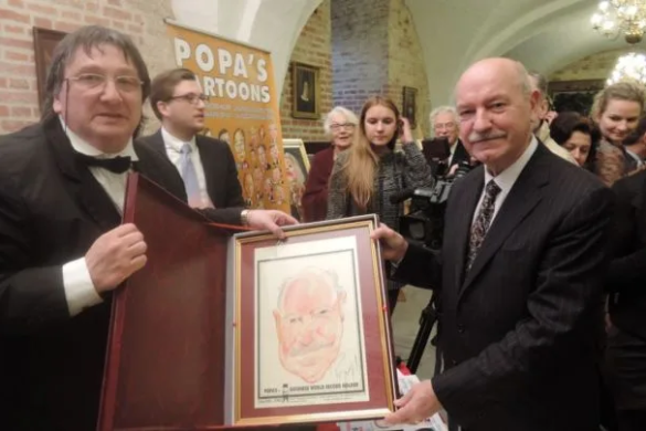 Caricaturistul Ştefan Popa Popa’s, premiat în Lituania FOTO