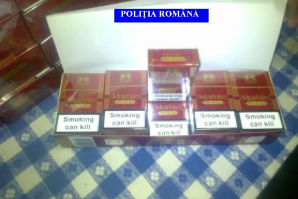 Depistat, în TRAFIC, cu 470 de pachete cu țigări de contrabandă în mașină
