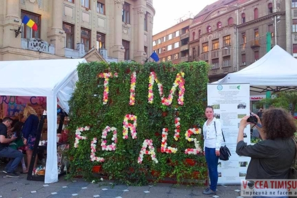 Festivalul florilor ”Timfloralis” a ajuns la ultima zi. Vezi programul de azi și cum a arătat ziua de ieri FOTO