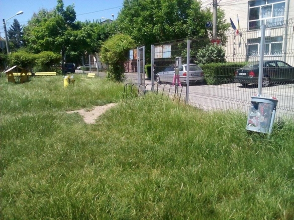 Parcul I. Klein e plin de BĂLĂRII și CĂPUȘE iar copii nu au unde se juca 2