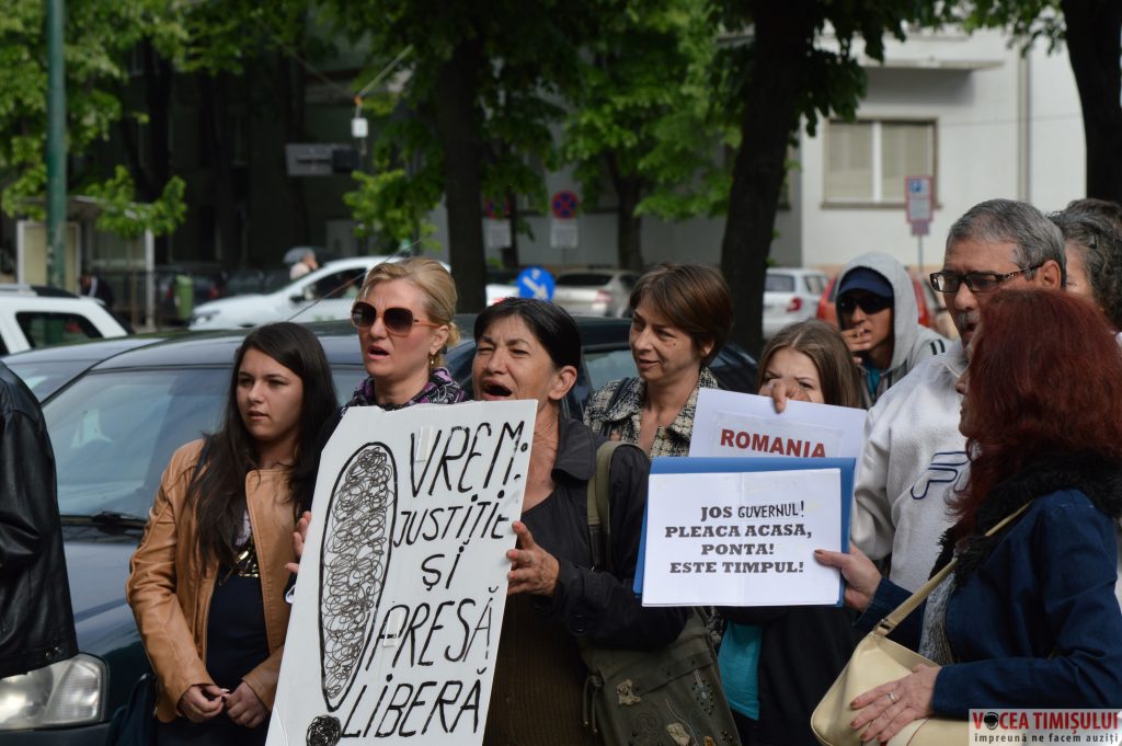 Protestul anti Ponta de la Timișoara04 Protestul anti Ponta de la Timișoara04
