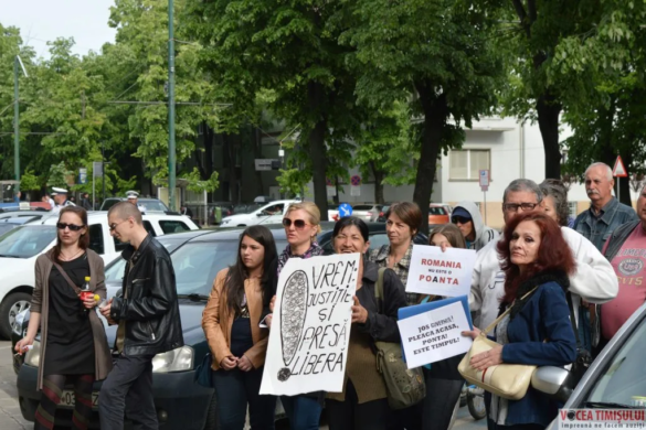 Protestul anti-Ponta de la Timișoara, un EȘEC. Ce ”pretenții” au organizatorii de la Guvern VIDEO/FOTO