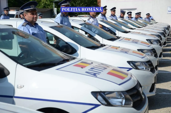 62 de ”Loganuri” nou nouțe au intrat azi în dotarea IPJ Timiș 2 jpg