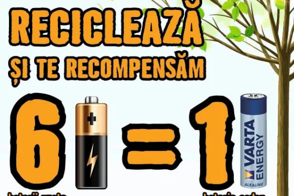 Foarte TARE! Un retailer care are magazin și în Timișoara colectează baterii uzate și dă la SCHIMB unele NOI!