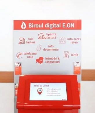 ”Birouri digitale” E.ON în Centrul de Relaţii Clienţi din Timișoara