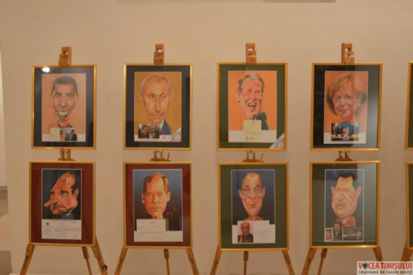 Muzeul caricaturistului Popa’s, deschis cu atacuri la adresa politicienilor şi a „curvelor” din SRI