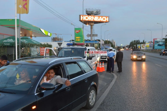 Paranghelie ţigănească sancţionată de Poliţiştii Rutieri la Timişoara