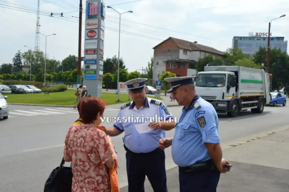 Pietonii indisciplinaţi sancţionaţi de poliţiştii rutieri la Timişoara