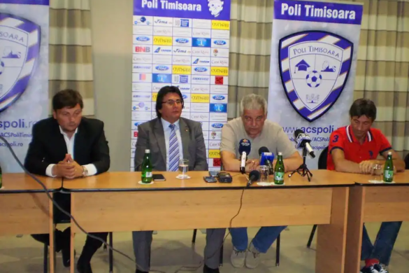 Poli Timișoara și-a prezentat noul antrenor! Florin Marin, NEDORIT de suporteri pe banca tehnică