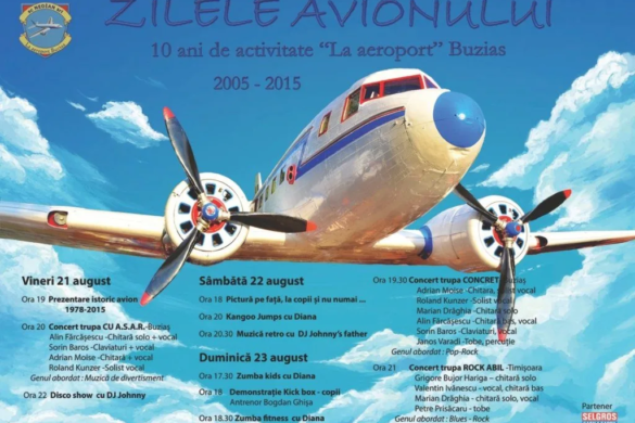 Foarte tare! Avionul din Buziaș are propria SĂRBĂTOARE! Când încep Zilele Avionului