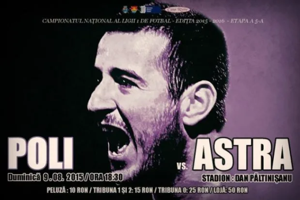 Poli pregătește primul ȘOC al campionatului! Poftiți la BILETE, pentru o victorie cu Astra!