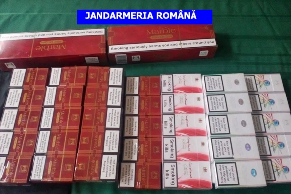 Surprins de jandarmi ”la muncă”, cu țigări de CONTRABANDĂ, într-o piață din Timișoara