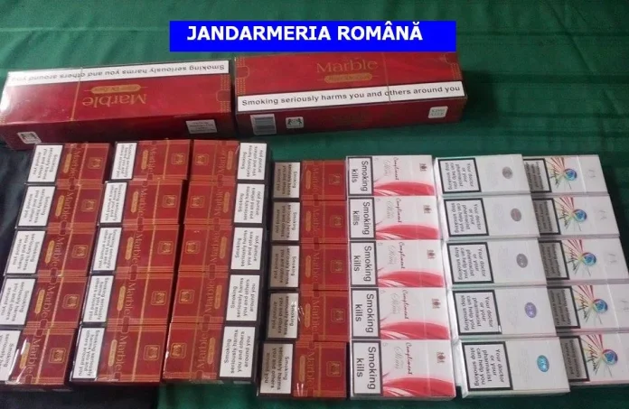 Surprins de jandarmi ”la muncă”, cu țigări de CONTRABANDĂ, într-o piață din Timișoara