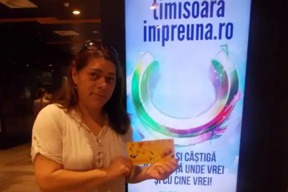 Concursul „Timișoara împreună” își cunoaște fericita câștigătoare a unei vacanțe „unde vrea, cu cine vrea”