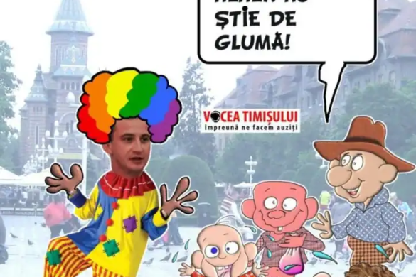 Alfred Simonis, un personaj desprins din comediile lui Caragiale.