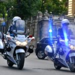 politisti pe motocicleta
