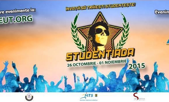 „Studențiada”, festivalul organizat de studenți, pentru studenți, începe de săptămâna viitoare