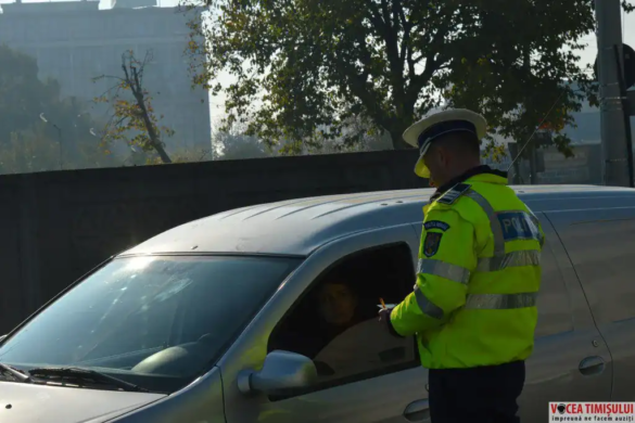 Peste 500 de amenzi, acordate de polițiștii rutieri timișeni, în zilele din weekend