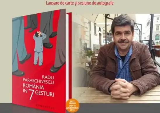 Radu Paraschivescu, la Timișoara, despre unul dintre cele mai bine vândute titluri Humanitas: România în 7 gesturi