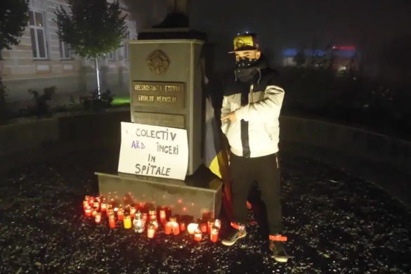 PROTESTE și la Sânnicolau Mare față de tragedia din clubul Colectiv