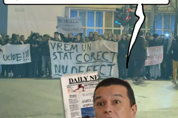 Politicienii locali deghizaţi la protestele din stradă