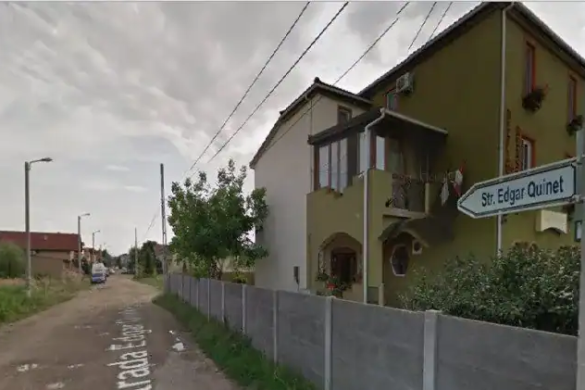 Strada Edgar Quinet din cartierul cu vile va fi, în sfârșit, asfaltată
