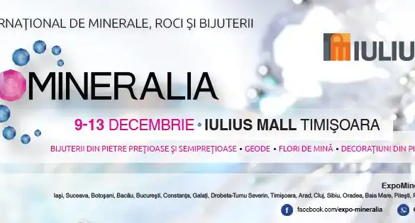 Pietre prețioase, produse bio și obiecte artizanale, în weekend, la Iulius Mall