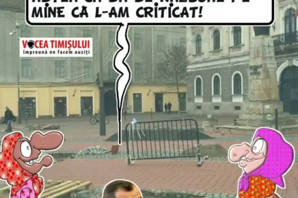 În Piaţa Libertăţii se pregătesc gropile pentru copaci