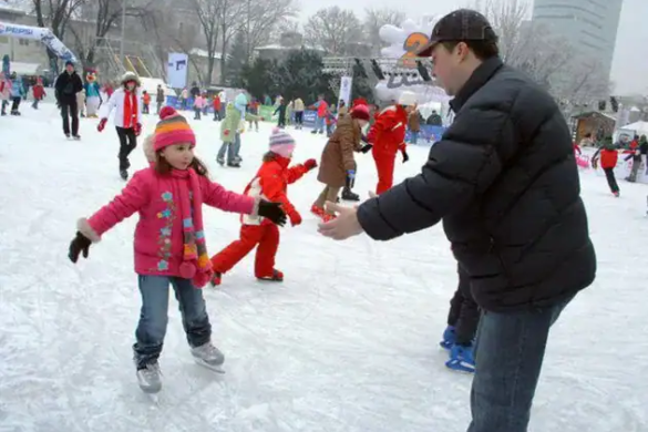 Timișorenilor li se pregătește un patinoar în Parcul Copiilor