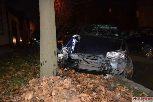 Un șofer mort de beat a provocat un accident în care trei mașini au fost avariate