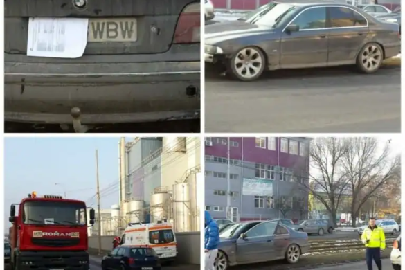 Accident vineri după-masă pe Calea Buziașului din Timișoara