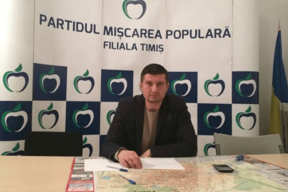 Tinerii din MP Timiş spun un NU HOTĂRÂT ,,INFRACTORULUI DE DREPT COMUN” DORIN CÂNDEA
