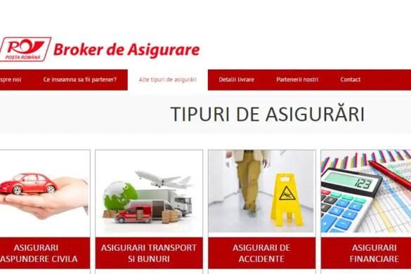 Poşta Română, pe piața de asigurări online