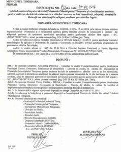 Dispoziția care permite eutanasierea câinilor de la adăpostul Danyflor