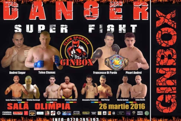 Gala „Danger Superfight” aduce VEDETELE kickbox-ului la Timișoara. Vezi cine intră în RING