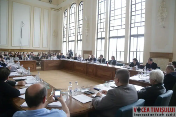 Dezbatere publica pentru un credit de 200 de milioane de lei, la Primaria Timisoara