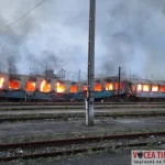 Incendiu vagoane in Gara de Nord2 jpg