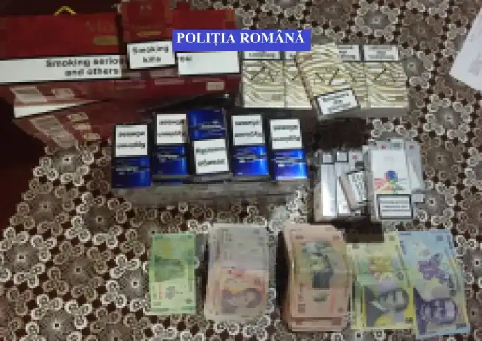 Aproape 4.000 de țigarete confiscate de polițiștii timișeni