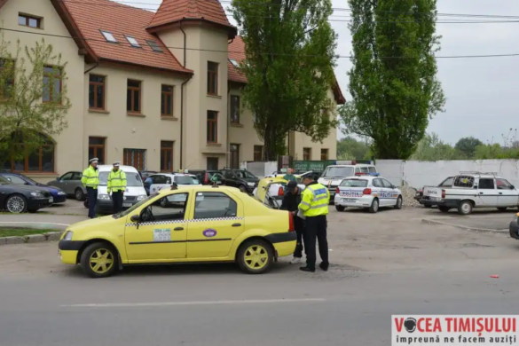 Acțiune în forță a polițiștilor pe drumurile din Timiș. Transportatorii de persoane, verificați la sânge